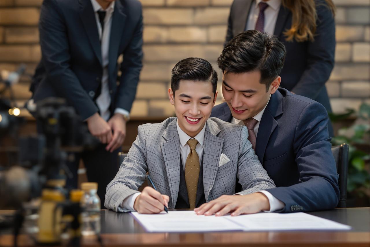 红桃视频签约新生代演员陈晓宇,将出演年度大剧《山海经》